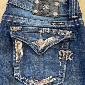 32 Miss Me Boot Cut Jeans - XL Length
